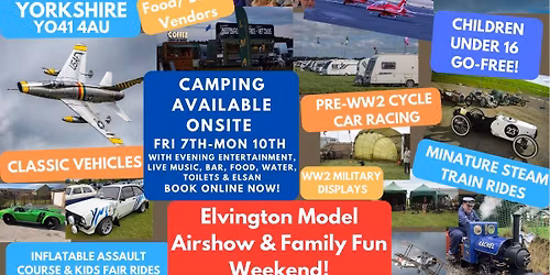 LMA Elvington Model Airshow & Family Fun Weekend 2026