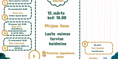 EG Lastevanemate Akadeemia V koolitus