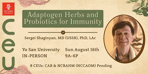 Adaptogen Herbs and Probiotics for Immunity