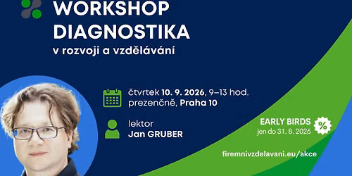 Workshop Diagnostika v rozvoji a vzd\u011bl\u00e1v\u00e1n\u00ed