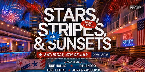 Stars, Stripes & Sunsets - Pool Party!