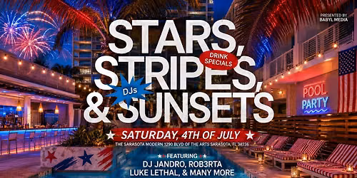Stars, Stripes & Sunsets - Pool Party!