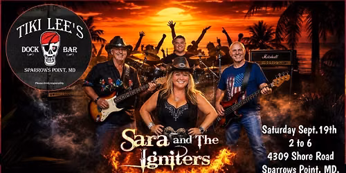 Sara and The Igniters Rock TIKI LEE'S Dock Bar 