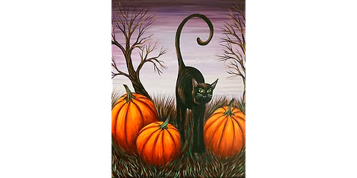 Purrfectly Halloween - Paint and Sip in Boston | Classpop!\u2122