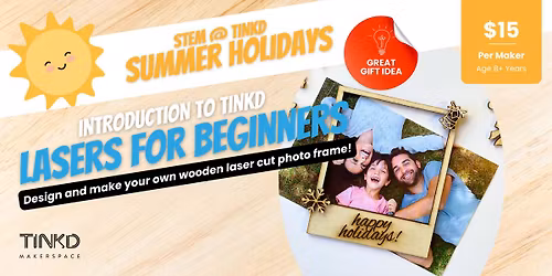 Summer STEM @ Tinkd: laser