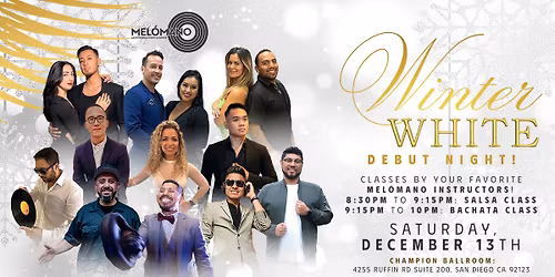 The Mel\u00f3mano Winter Debut Night! 12\/13!