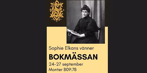 Sophie Elkans v\u00e4nner p\u00e5 Bokm\u00e4ssan i G\u00f6teborg B09:78