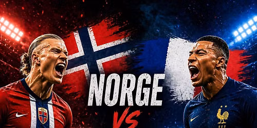 NORGE-FRANKRIKE VM KAMP HERRER 