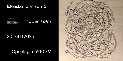 Opening \u2b1b\ufe0f Hidden Paths | \u00cdslenska teiknisetri\u00f0