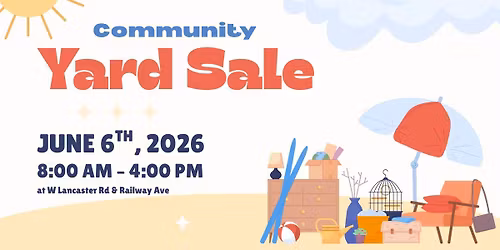 Community Yard Sale