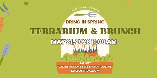 Enchanted Spellbound Terrarium Craft & Brunch