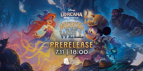 Prerelease Lorcana - Whispers in the Well