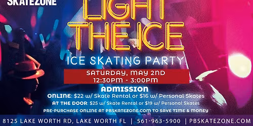 Light The Ice | Glow In The Dark Ice Skating