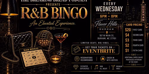 The Breaking Bread Podcast Presents R&B Bingo