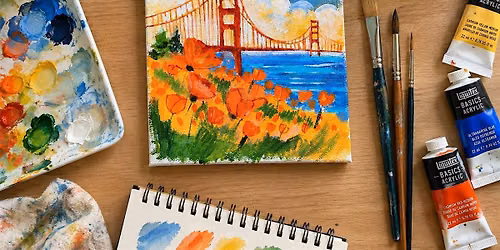 Coffee & Canvas: A Guided Acrylic Painting Workshop at Chai Aum