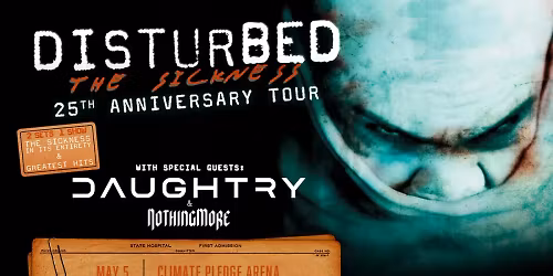 Disturbed at Hard Rock Live - Seminole Hard Rock Hotel and Casino