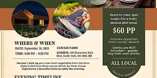 Harvest to Table