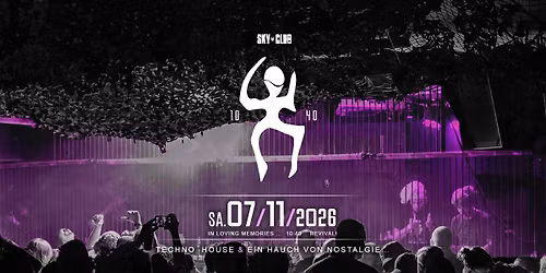 07.11.2026 - SELTSAMER HERBST - SKY CLUB LEIPZIG
