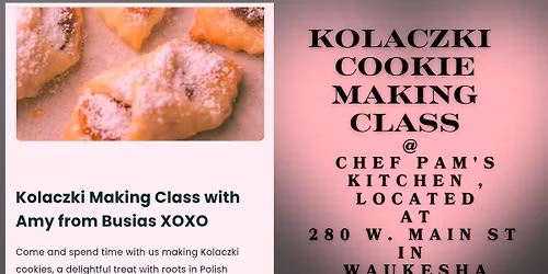 Kolaczki Cookie Making Class