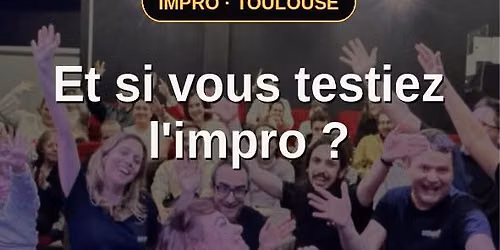 Atelier gratuit de d\u00e9couverte du th\u00e9\u00e2tre improvis\u00e9