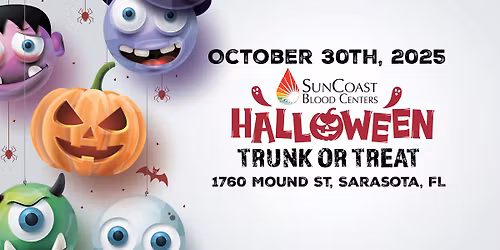 Trunk or Treat at SunCoast Blood Centers