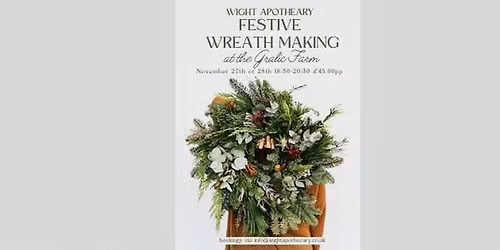 FESTIVE WREATH MAKING AT THE GARLIC FARM