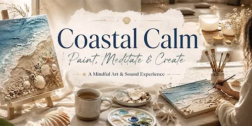 Create Your Calm: Meditation & Coastal Canvas Workshop
