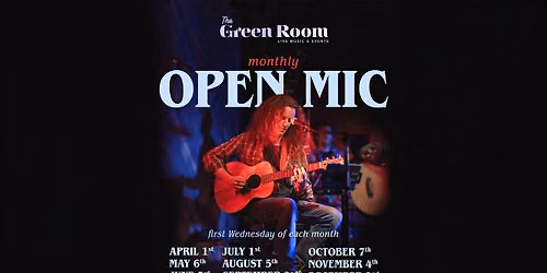 Open Mic Night - first Wednesday of each month
