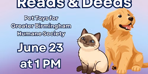 Reads & Deeds: Pet Toys