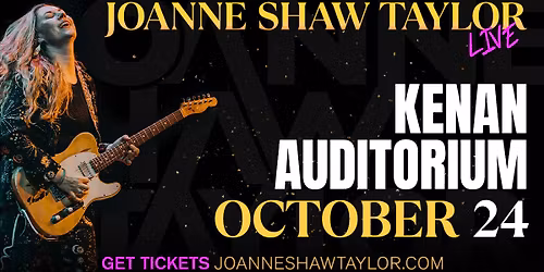 Joanne Shaw Taylor Live in Wilmington, NC on October 24th, 2025