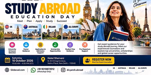 Study Abroad Admissions Day 2026 \u2014 New Delhi