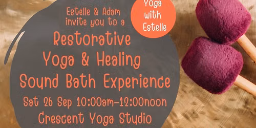 Restorative Yoga & Healing Sound Bath