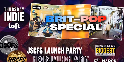 Thursday Indie at Loft x JSCFS & HBCFS LAUNCH PARTY