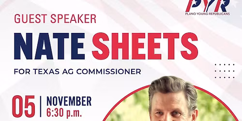Plano Young Republicans with Nate Sheets