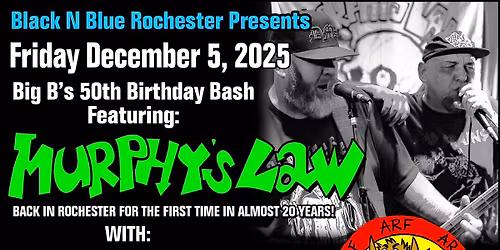 Murphy\u2019s Law, Ringworm, Brick By Brick, Dawg Pound, Human Animal & Full Blast