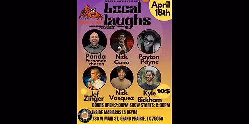 local laughs at crabs and laughs