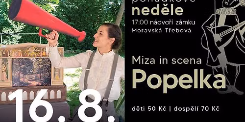 Popelka - Miza in scena