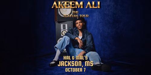 Akeem Ali - The Texture Tour