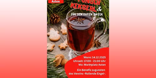 Punsch und Kekserl mit der SP\u00d6 Asten - Benefiz zugunsten des Vereins -Rollende Engel-.
