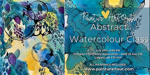 Abstract Watercolour, Monday, July 27, 2026