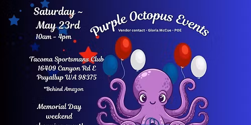 Memorial Day Weekend ~ Saturday Event