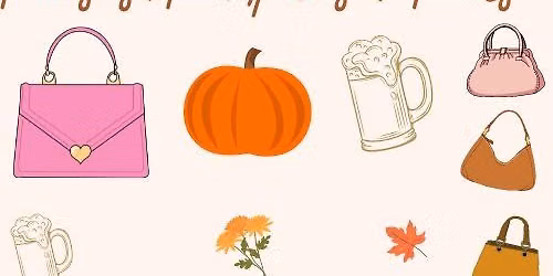 Purses, Pumpkins, & Pints Bingo