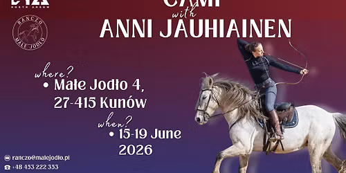 Horseback archery camp with Anni Jauhiainen