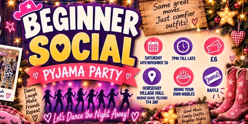 Pyjama Party Social Evening