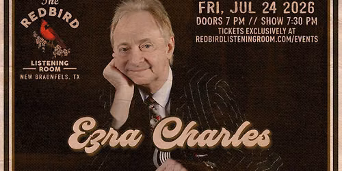 Ezra Charles @ The Redbird - 7:30 pm
