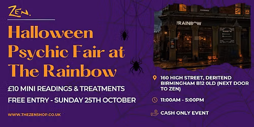 Halloween Psychic Fair at The Rainbow