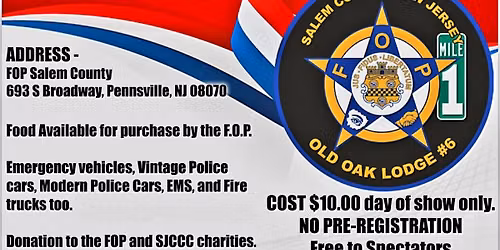 Salem County FOP All American  Car Show