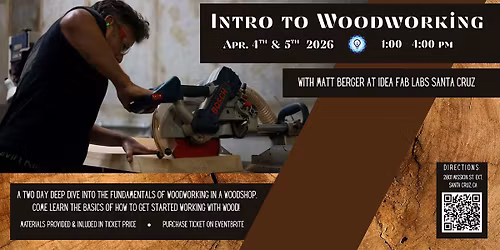 Introduction to Woodworking: Workshop