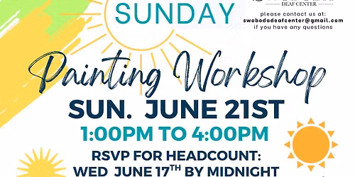 June 21st Painting Workshop \ud83d\uddbc