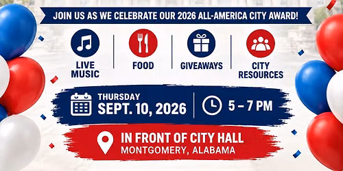 Montgomery\u2019s All-America City Celebration Block Party